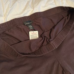 Lane Bryant brown leggings